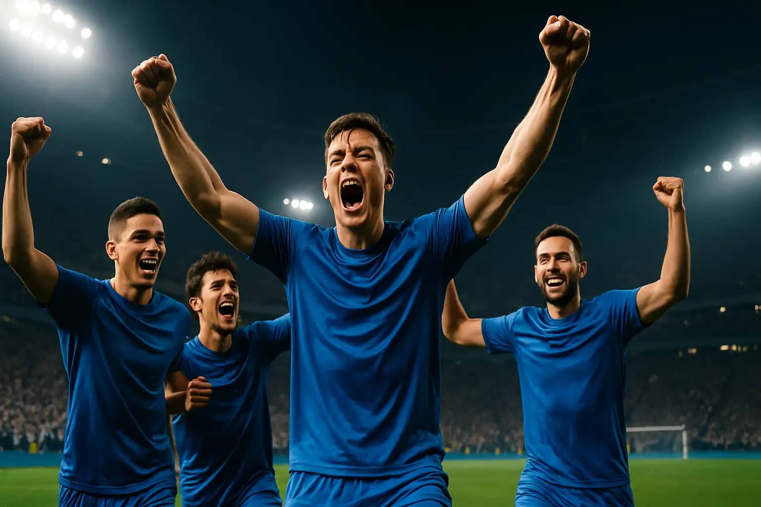 France players celebrating a goal during the FIFA World Cup 2026