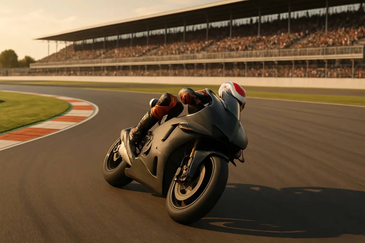 MotoGP motorcycle racing at the Assen TT Circuit during a qualifying session